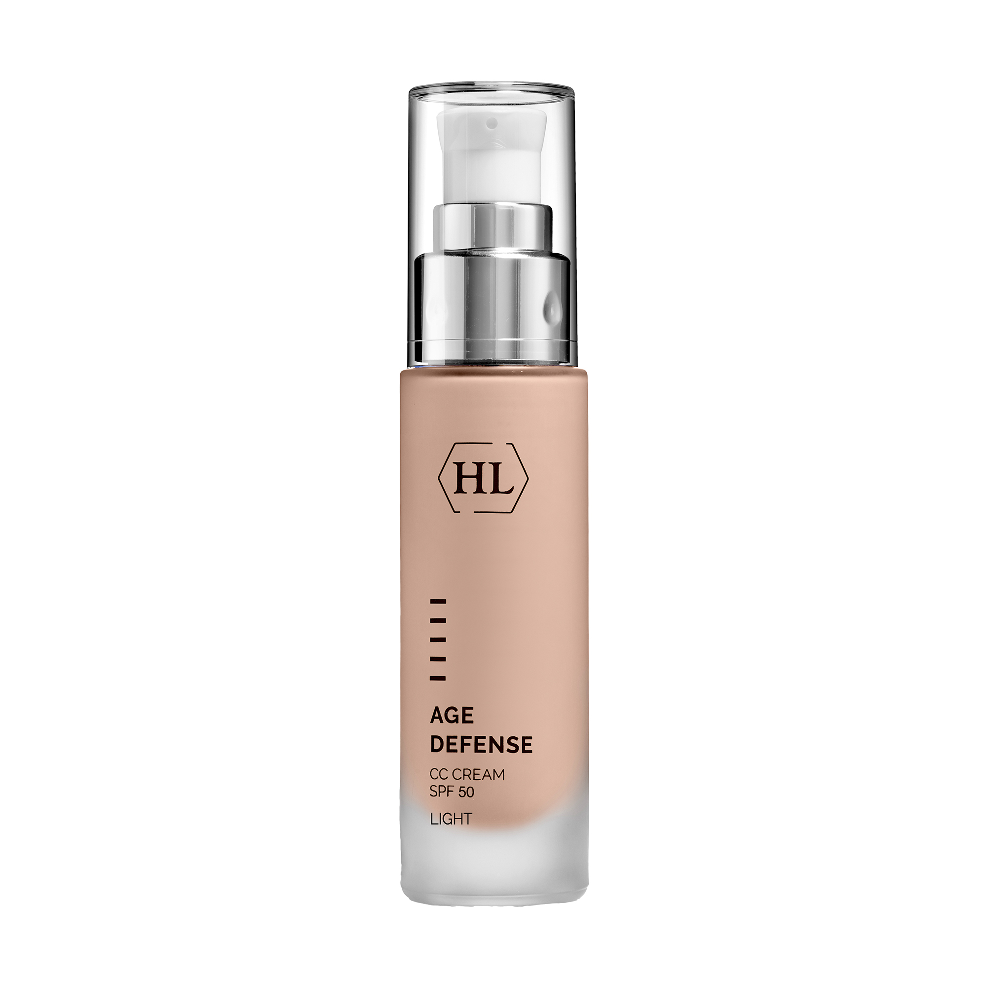 Коригувальний CC-крем для обличчя Holy Land Cosmetics Age Defense CC Cream SPF 50, Light, 50 мл